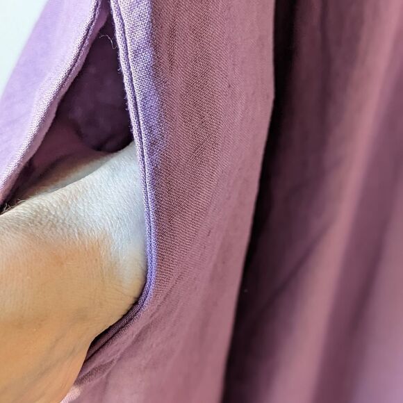 Madewell Kacie Plum Shirtdress Mini NWT | Fall Layering Favorite Sz 14‎ - Picture 7 of 13